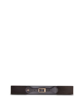 Women's Suede & Leather Corset Belt