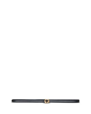 Women's Slim Leather Belt