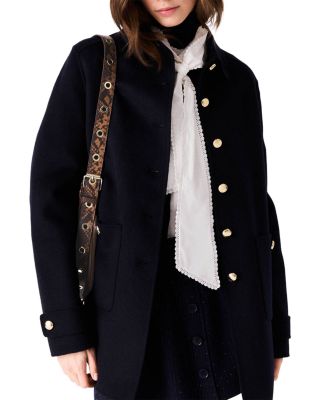 Gedeus Wool Blend Double Faced Car Coat - thumbnail 5