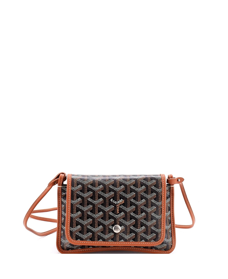 Pre-Owned Goyard Plumet Clutch Wallet Coated Canvas