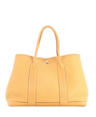 36 Garden Party Tote Leather