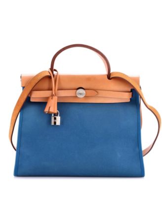 31 Herbag Zip Leather and Toile