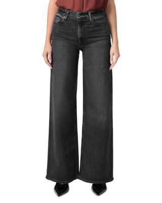 Frances High Rise Wide Leg Jeans in Mezzanote
