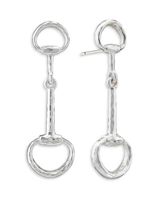 Capucine De Wulf Equestrian Snaffle Bit Earrings in 18K Gold Plated