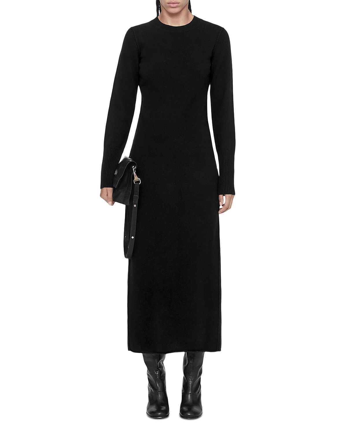 Allsaints Erith Wool Maxi Sweater Dress