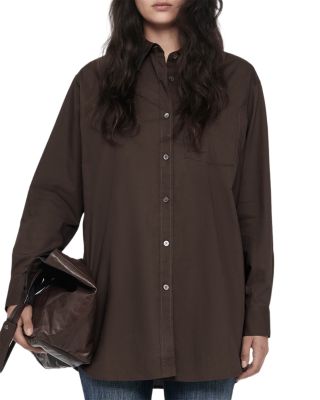 Kaia Cotton Oversized Shirt