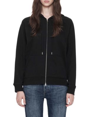 Cotton Zip Hoodie Sweatshirt