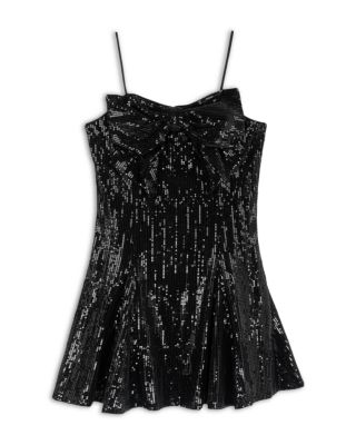 Girls' Sequin Fit and Flare Dress - Big Kid