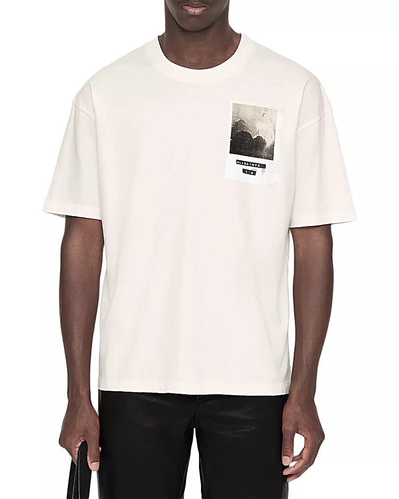 Allsaints La City Short Sleeve Cotton Tee