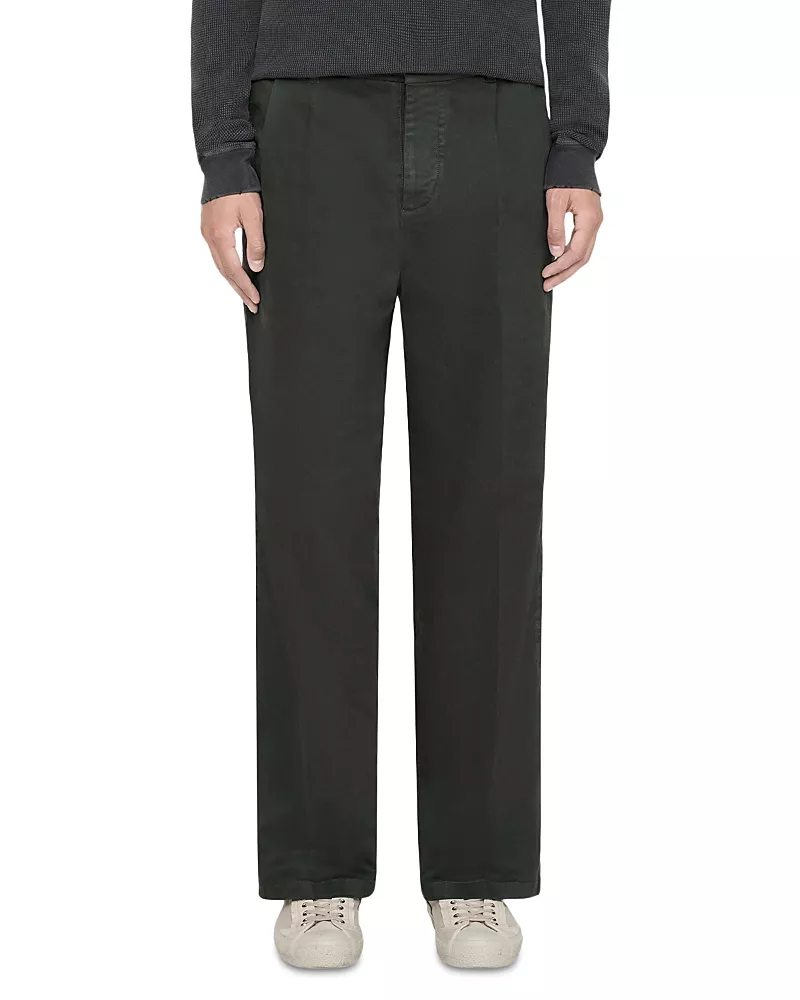 Allsaints Aston Cotton Straight Fit Chinos