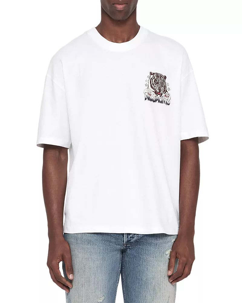 Allsaints Tigress Cotton Logo Graphic T-Shirt