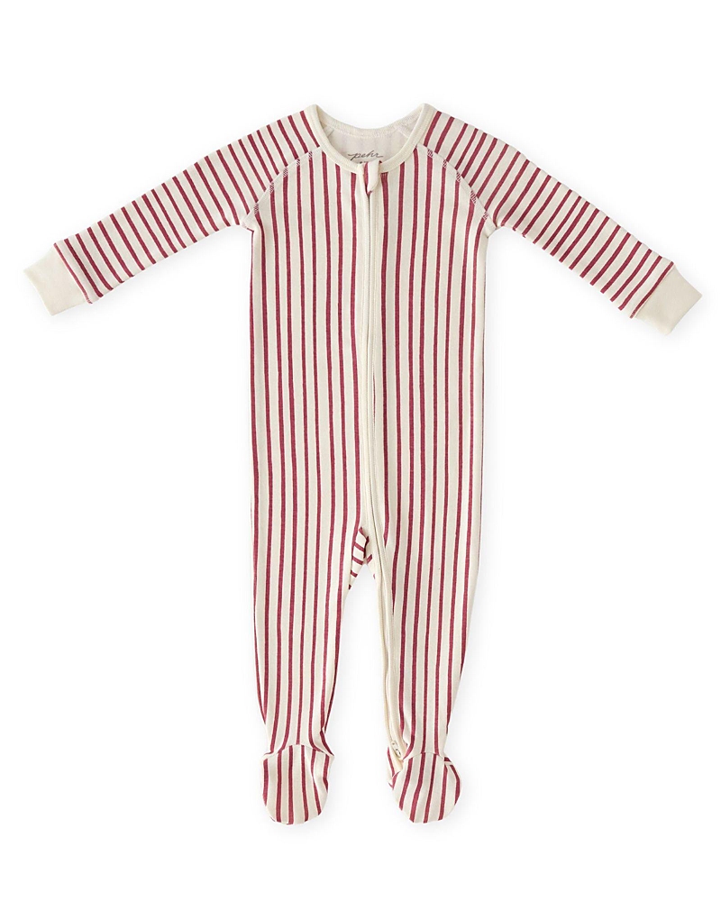 Pehr Unisex Stripes Away Ribbed Footie Sleeper - Baby