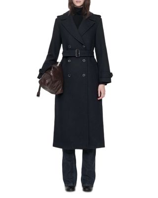Brescia Wool & Cotton Trench Coat