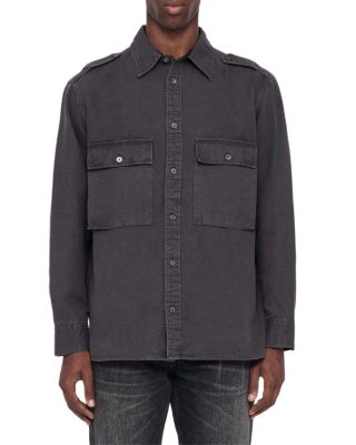 Hart Cotton & Linen Pocket Shirt