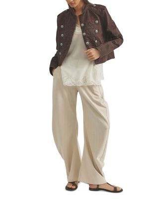 Ryland Cotton Blend Band Jacket - thumbnail 2