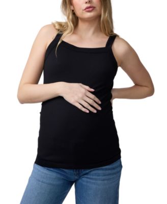 Seamless Ribbed Maternity Tank Top