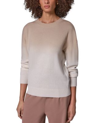 Wool & Cashmere Ombr&eacute; Drop Shoulder Sweater