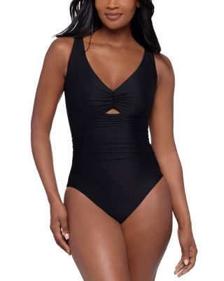 Icons Chiara Shirred One Piece Swimsuit