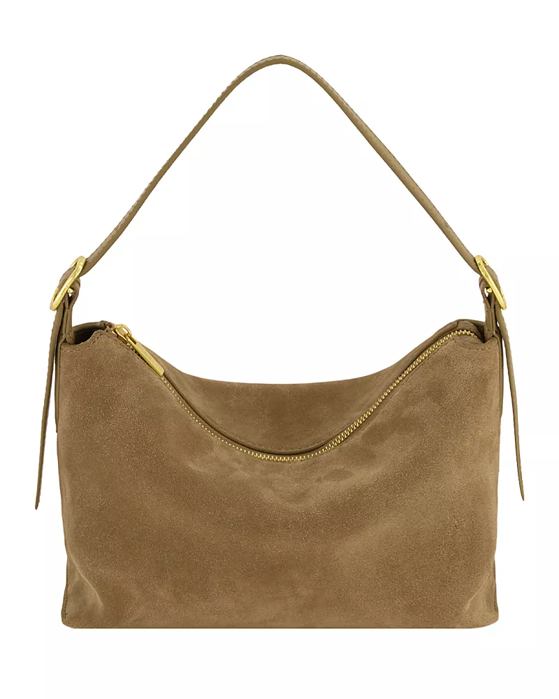 Vince Suede Convertible Shoulder Bag