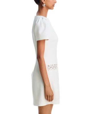 Embellished Short Sleeve Mini Dress - Exclusive - thumbnail 10