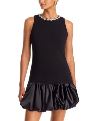Jewel Sleeveless Bubble Mini Dress - Exclusive