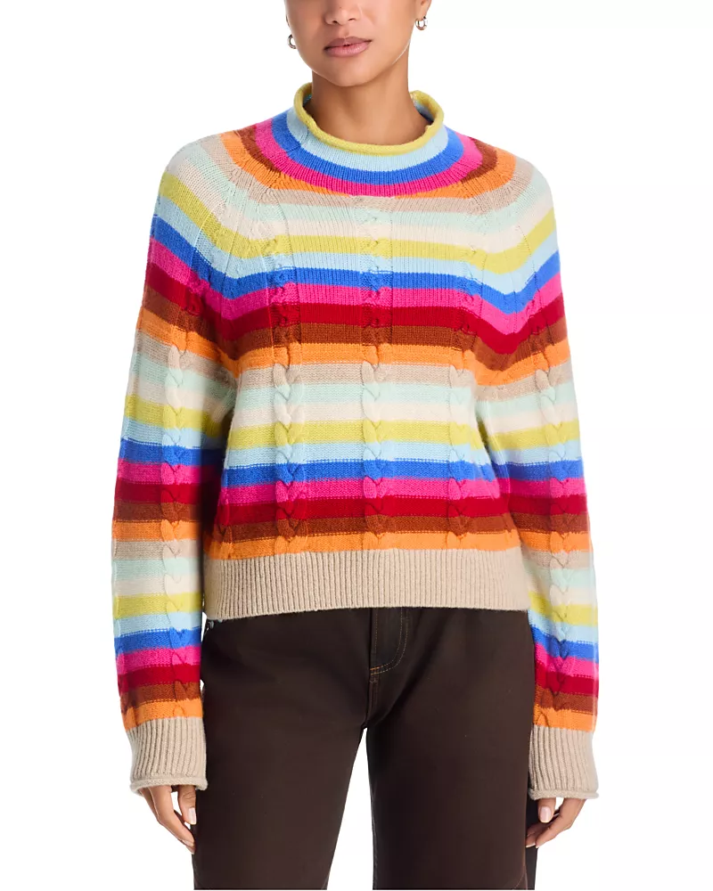 Mother The Concert Hickey Wool Sweater