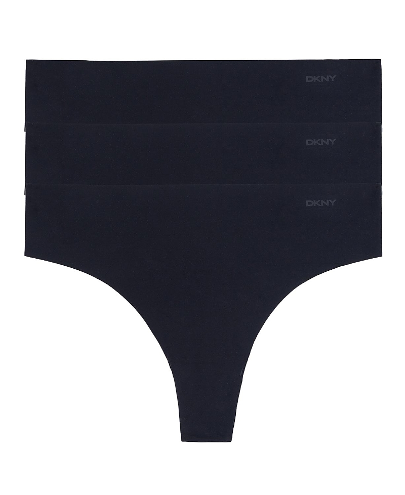 Dkny Seamless Litewear Cut Anywhere Thong 3PK