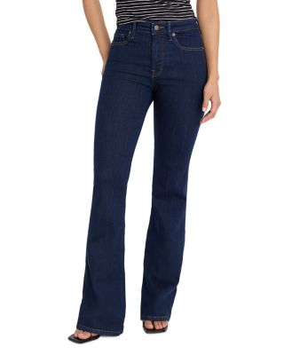 Good Legs High Rise Flare Leg Jeans in Indigo1153