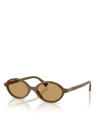 Oval Sunglasses, 50mm 