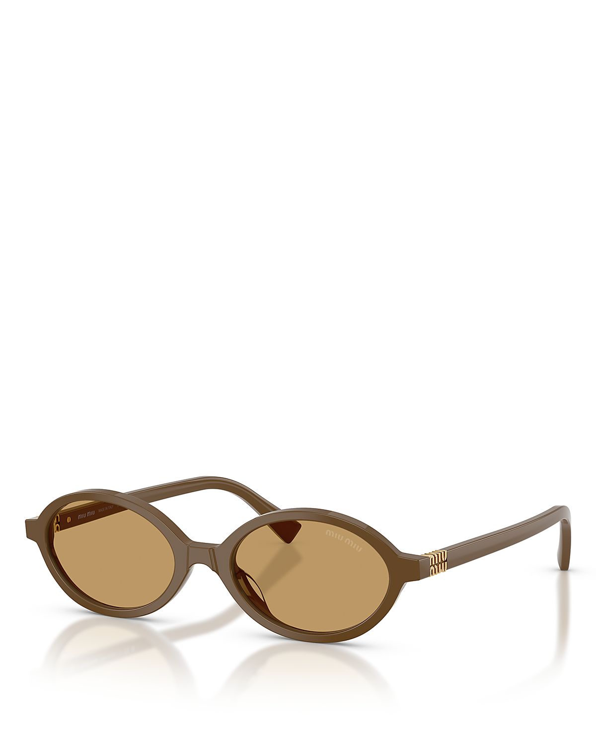 Miu Miu Oval Sunglasses, 50mm