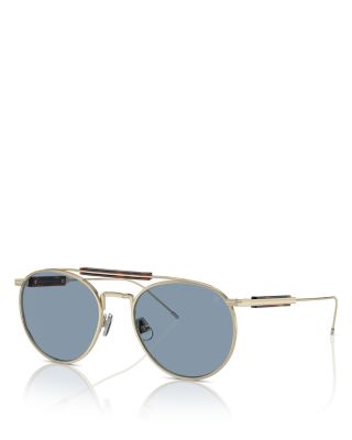 Multimaterico Story Round Sunglasses, 52mm