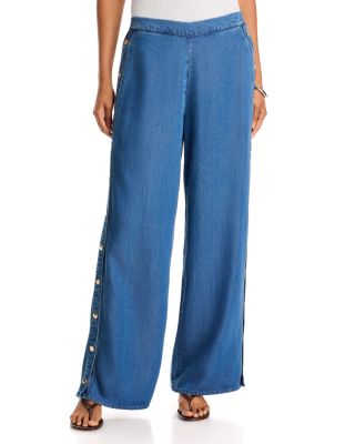 Josalyn Denim Snap Pants