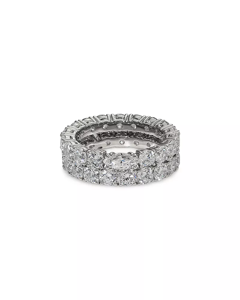 Nadri Twinnie Double Ring Set