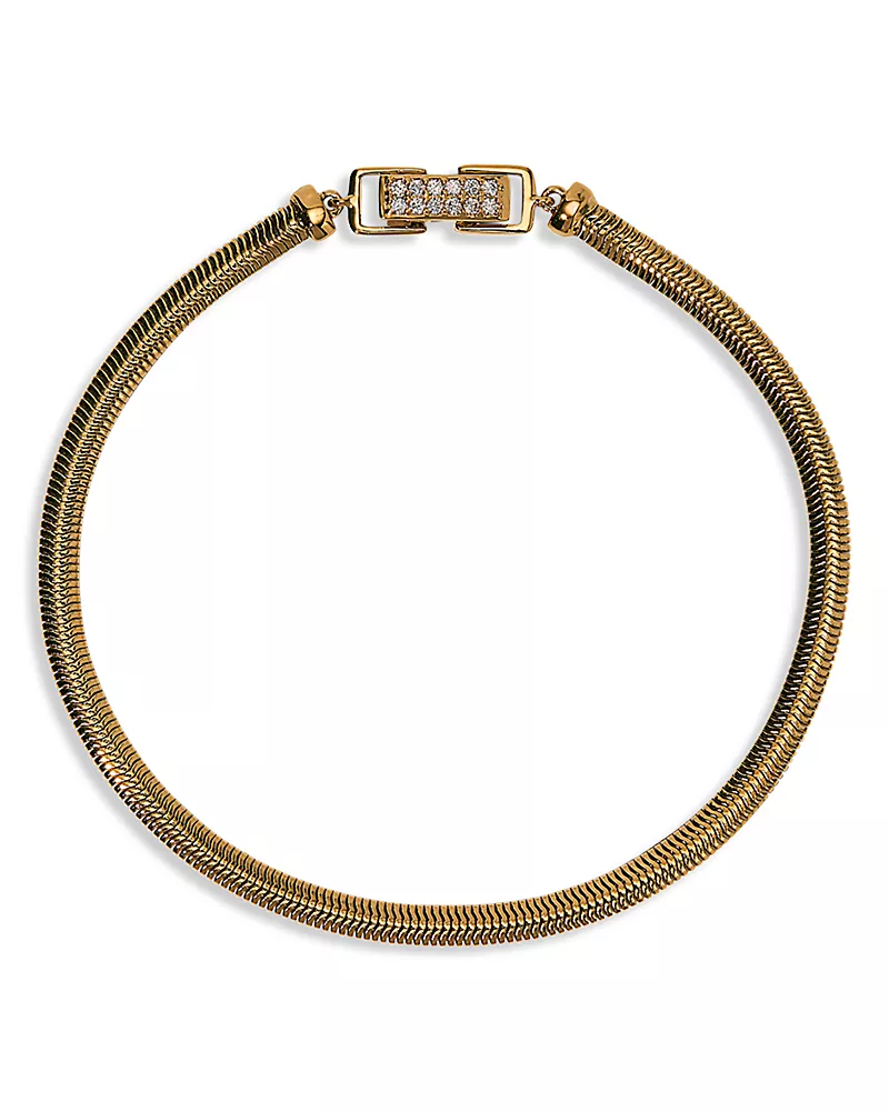 Nadri Celine Snake Chain Bracelet