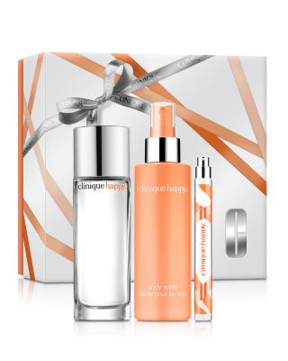 Happy Trio Perfume & Body Spray Gift Set ($155 value)