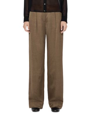 Leonie Satin Wide Leg Pants