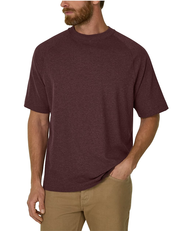 Boggi Milano Pique Cotton Blend Melange B Tech T-Shirt