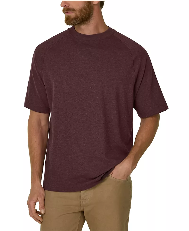 Boggi Milano Pique Cotton Blend Melange B Tech T-Shirt