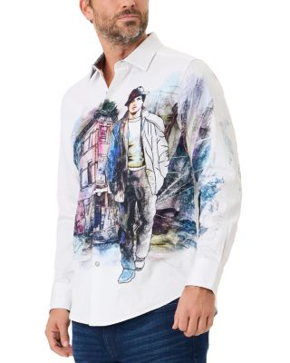 In Rockyhood Long Sleeve Classic Fit Shirt
