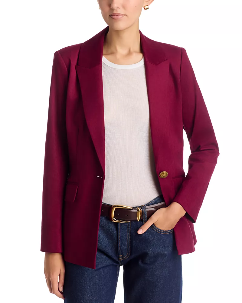 Ramy Brook Marilyn One Button Blazer