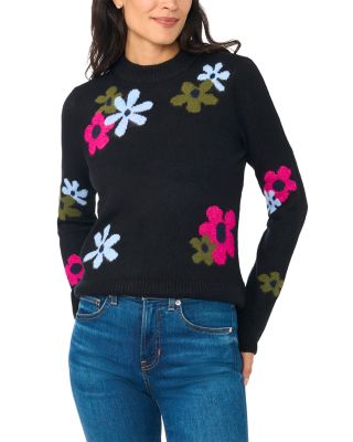 Groovy Flower Sweater