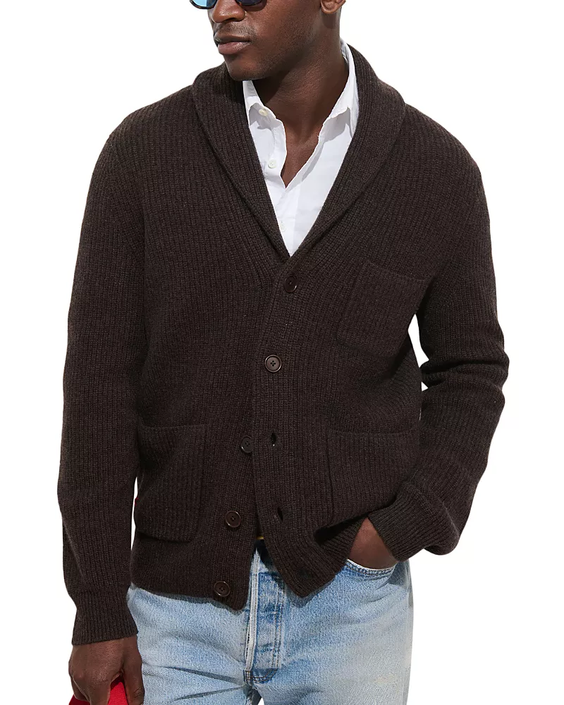 Alex Mill Wallace Relaxed Fit Washed Cashmere Cardigan