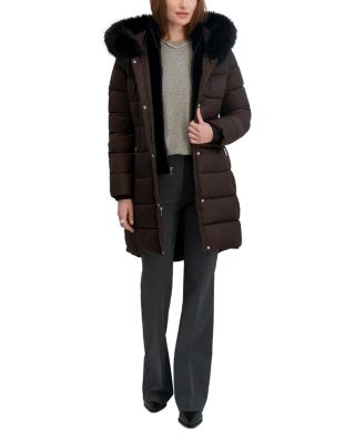 Dana Quilted Hooded Coat