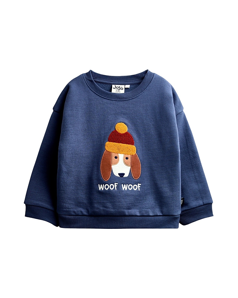 JoJo Maman Bebe Boys 2-Piece Sweatshirt & Jogger Outfit Set - Baby, Toddler, Little Kid