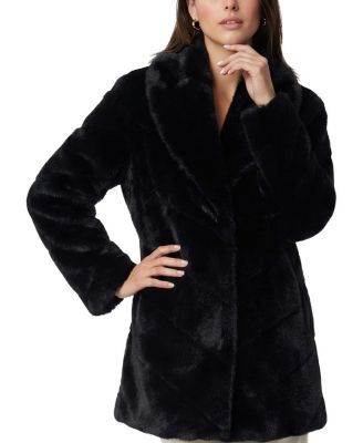 Faux Fur Mink Stroller Coat