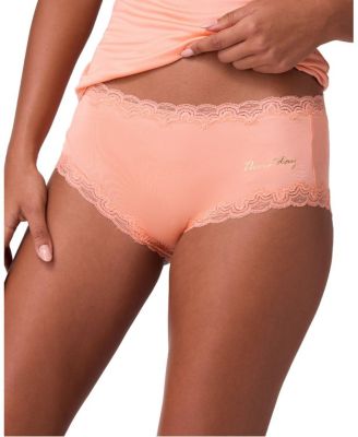 Uwila Warrior Women's Soft Silk Days of The Week Lace Trim Briefs
