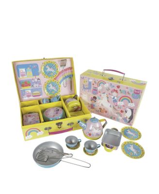 Rainbow 12 Piece Fairy Musical Kitchen Tea Set - 3+ Years