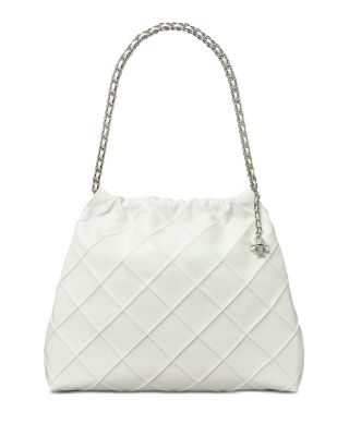 Fleming Crinkled Leather Quilted Hobo