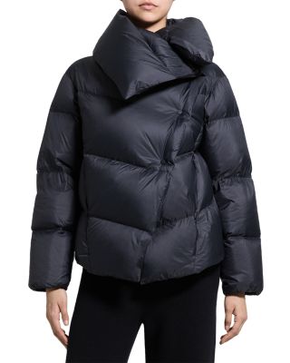 Asymmetric Down Puffer Coat