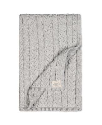 Organic Cable Knit Baby Blanket - Baby